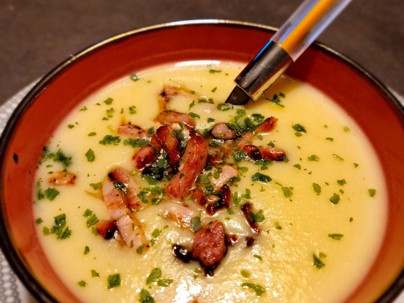 Cliquez pour zoomer ! Velouté de céleri aux deux pommes Thermomix par naturailes