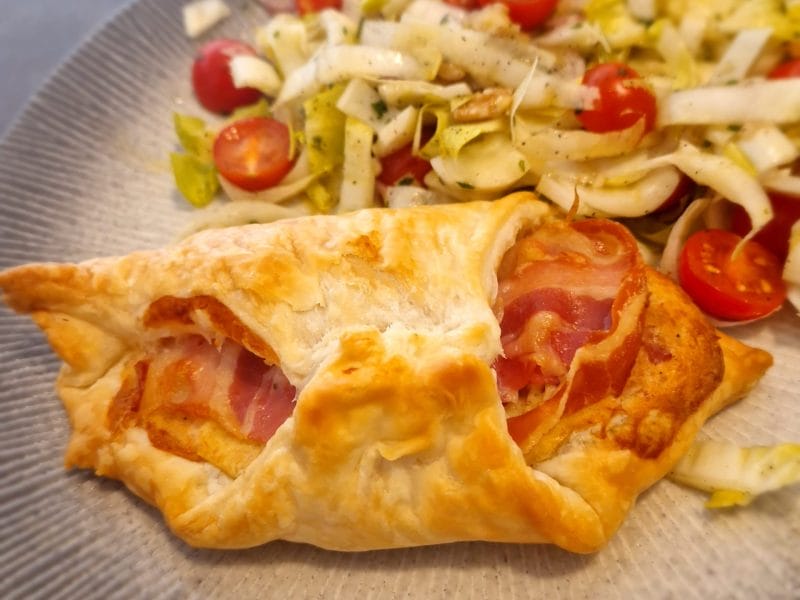 Cliquez pour zoomer ! Paniers feuilletés jambon fromage Thermomix par naturailes