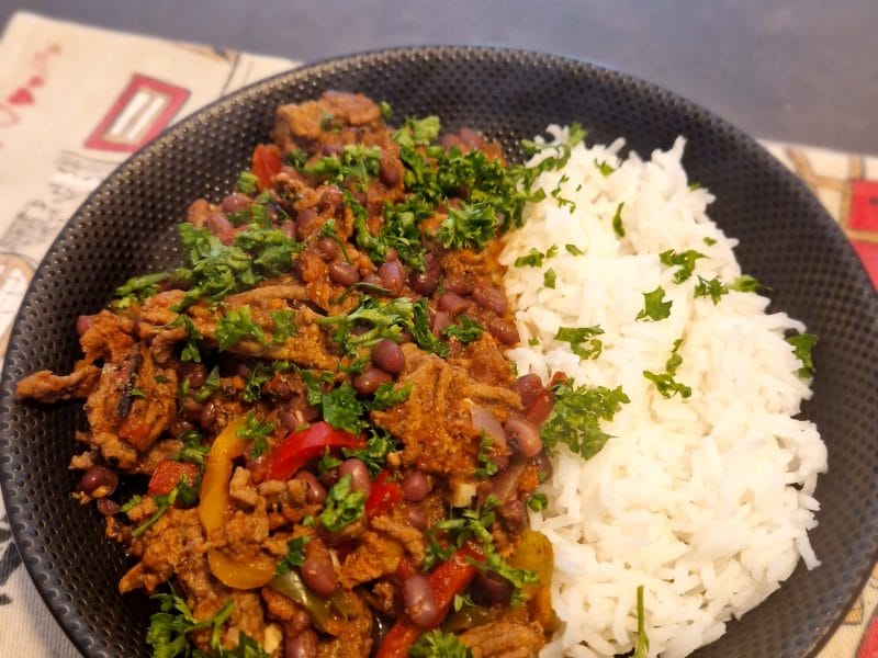 Cliquez pour zoomer ! Chili con carne Thermomix par naturailes