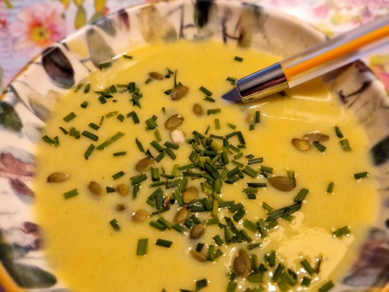 Cliquez pour zoomer ! Velouté de courgettes Thermomix par naturailes