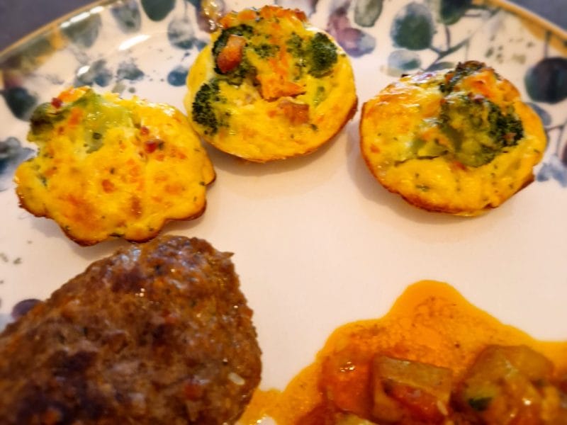 Cliquez pour zoomer ! Bouchées brocoli lardons Thermomix par naturailes