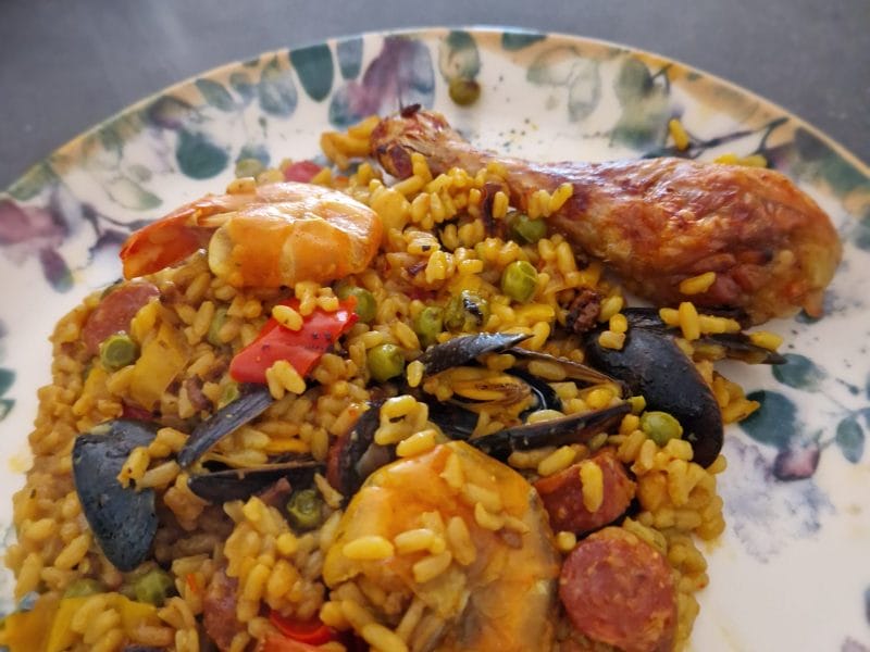 Cliquez pour zoomer ! Paella Thermomix par naturailes