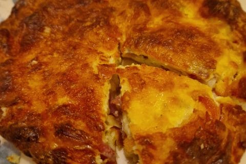 Cliquez pour zoomer ! Quiche sans pâte Thermomix par naturailes