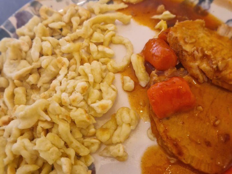 Cliquez pour zoomer ! Spaetzle Thermomix par naturailes