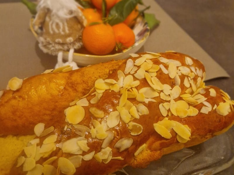 Cliquez pour zoomer ! Brioche à la crème d’amande Thermomix par naturailes