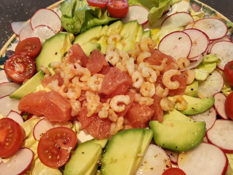 Cliquez pour zoomer ! Ceviche de crevettes, mangue, avocat Thermomix par naturailes