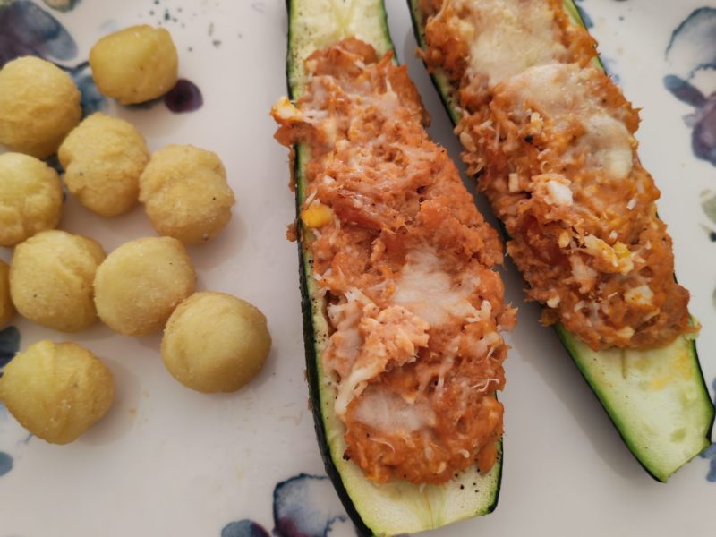 Cliquez pour zoomer ! Courgettes farcies au thon Thermomix par naturailes