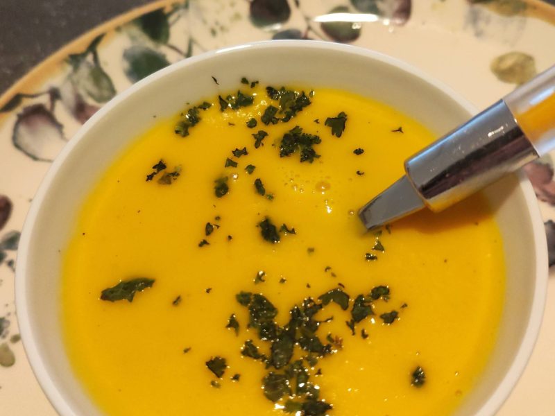Cliquez pour zoomer ! Velouté carottes et navets au curry Thermomix par naturailes
