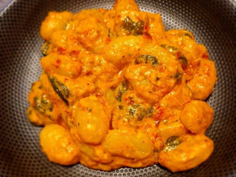 Cliquez pour zoomer ! Poêlée de gnocchi express Thermomix par naturailes