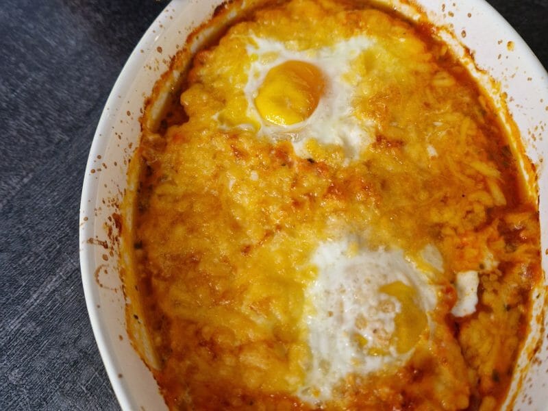 Cliquez pour zoomer ! Oeufs cocotte à l’italienne Thermomix par naturailes