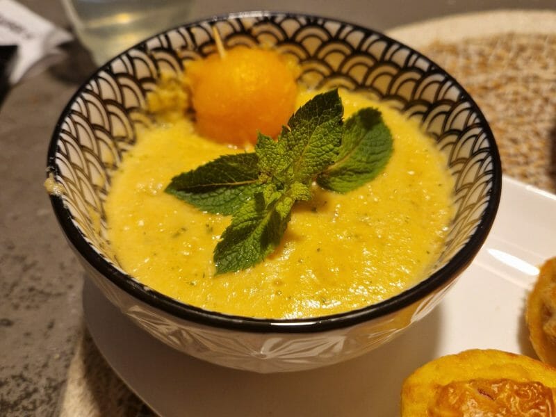 Cliquez pour zoomer ! Soupe de melon Thermomix par naturailes