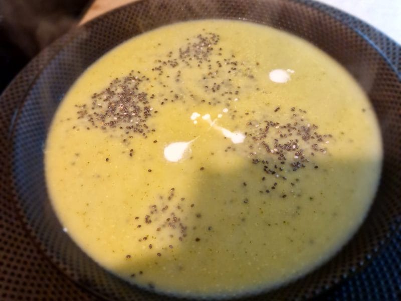Cliquez pour zoomer ! Velouté de courgettes Thermomix par naturailes