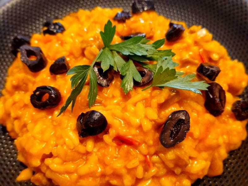 Cliquez pour zoomer ! Risotto aux tomates Thermomix par naturailes