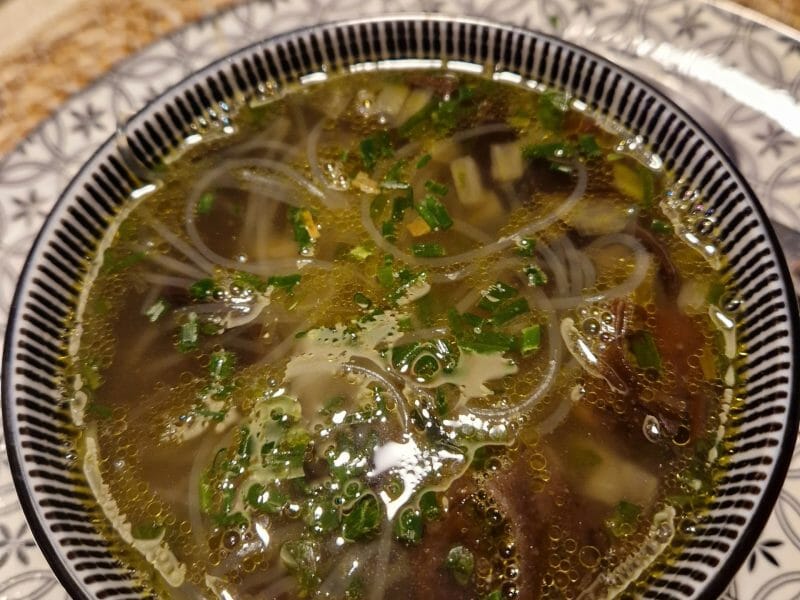 Cliquez pour zoomer ! Soupe au poulet et champignons Thermomix par naturailes