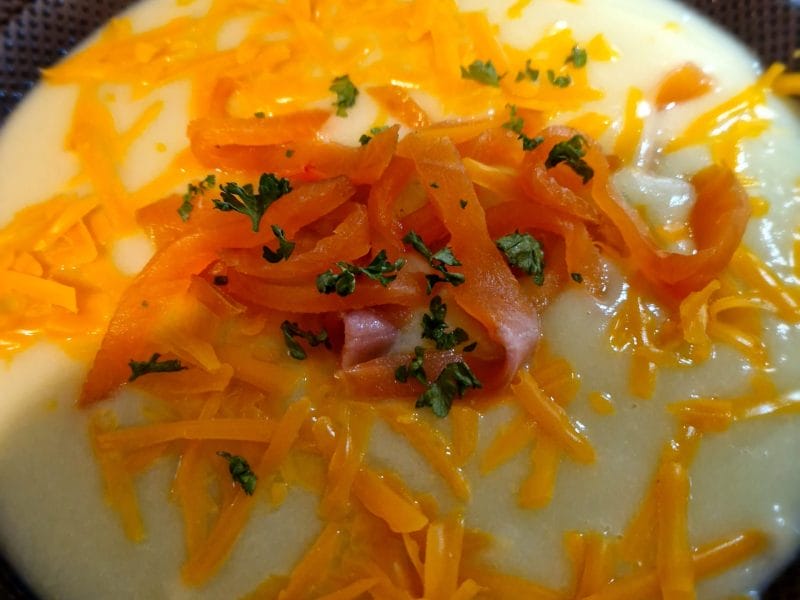 Cliquez pour zoomer ! Velouté de chou vert Thermomix par naturailes