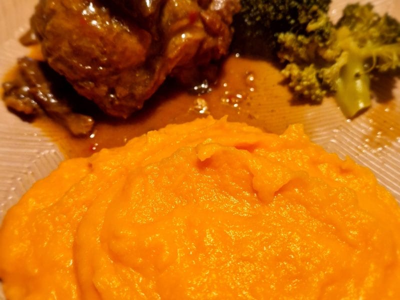 Cliquez pour zoomer ! Purée de patates douces Thermomix par naturailes