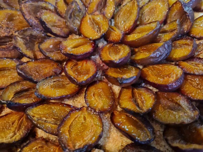 Cliquez pour zoomer ! Tarte aux quetsches Thermomix par naturailes