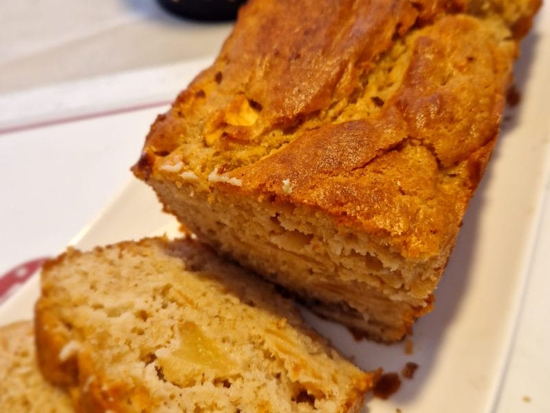 Cliquez pour zoomer ! Cake pommes yaourt Thermomix par naturailes