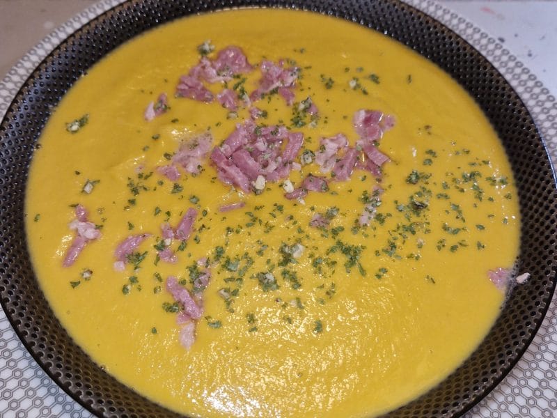 Cliquez pour zoomer ! Soupe de pois cassés Thermomix par naturailes