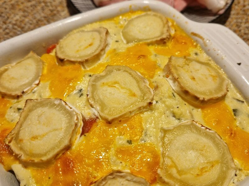 Cliquez pour zoomer ! Gratin de courgettes au chèvre Thermomix par naturailes