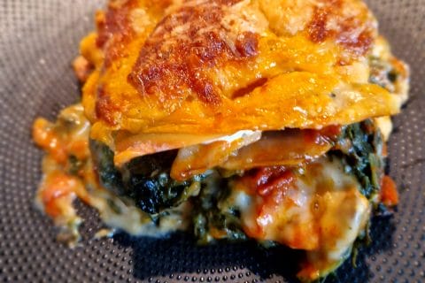 Cliquez pour zoomer ! Lasagnes épinards et chèvre Thermomix par naturailes