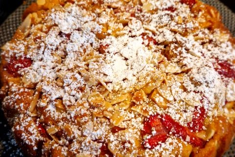 Cliquez pour zoomer ! Gâteau amandes et fruits rouges Thermomix par naturailes