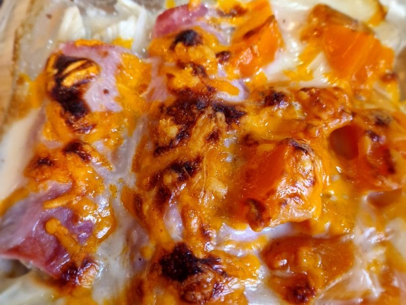 Cliquez pour zoomer ! Roulés gratinés de jambon aux légumes Thermomix par naturailes