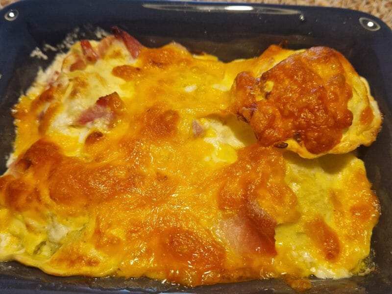 Cliquez pour zoomer ! Gratin de ravioles aux courgettes Thermomix par naturailes