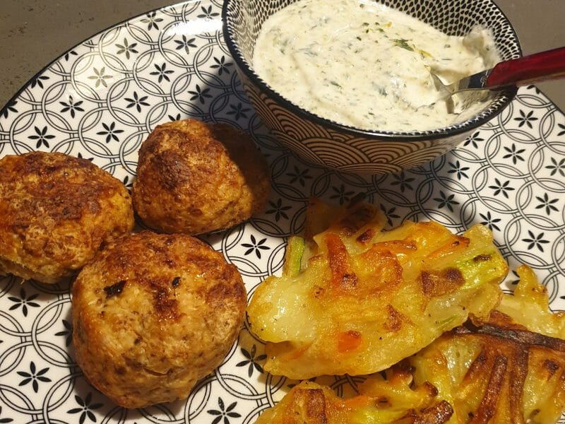 Cliquez pour zoomer ! Boulettes de poulet au citron Thermomix par naturailes