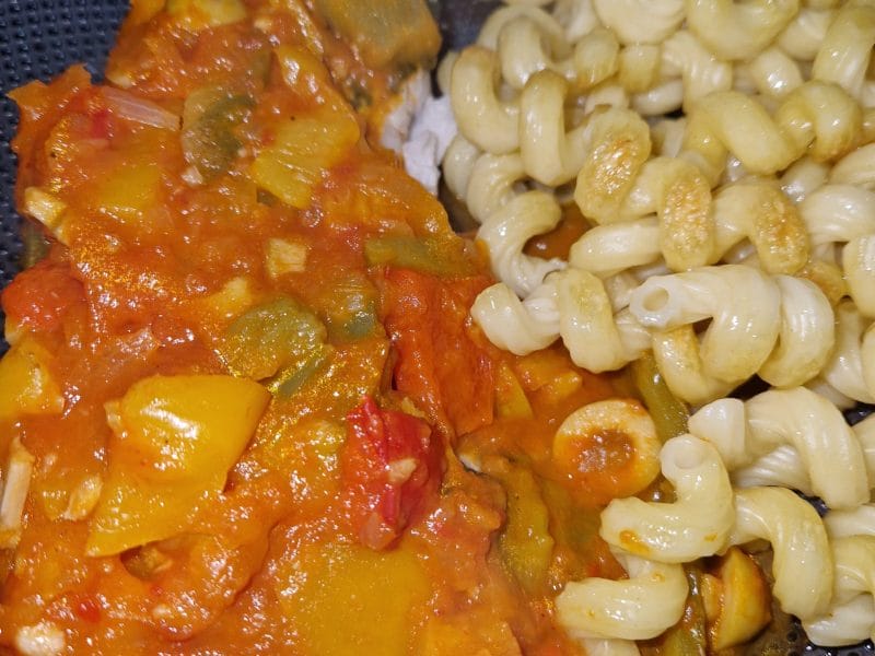 Cliquez pour zoomer ! Poisson à la Veracruz Thermomix par naturailes