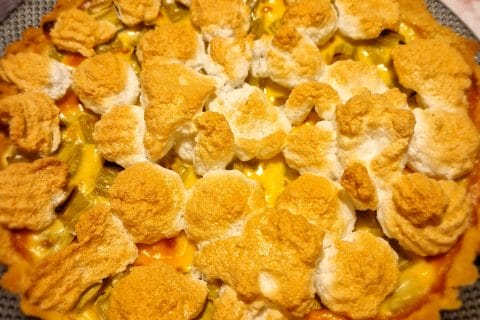 Cliquez pour zoomer ! Tarte à la rhubarbe Thermomix par naturailes