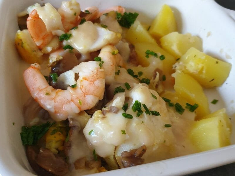 Cliquez pour zoomer ! Blanquette de la mer Thermomix par naturailes