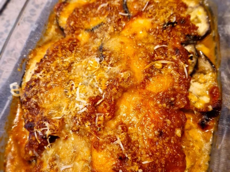 Cliquez pour zoomer ! Aubergines à la parmesane Thermomix par naturailes