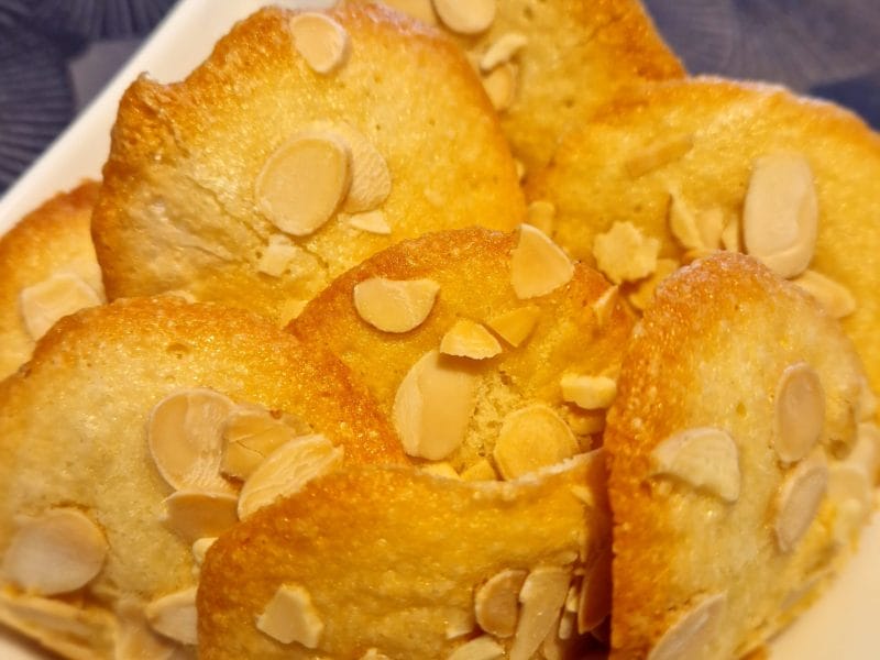 Cliquez pour zoomer ! Tuiles aux amandes Thermomix par naturailes