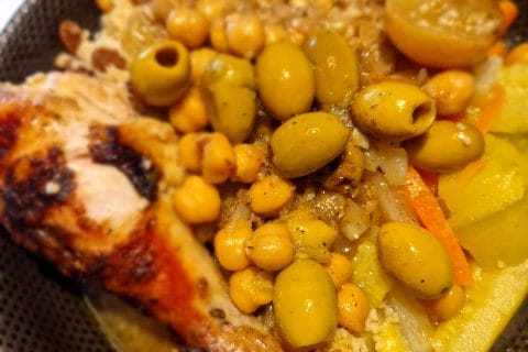 Cliquez pour zoomer ! Tajine de poulet aux olives Thermomix par naturailes