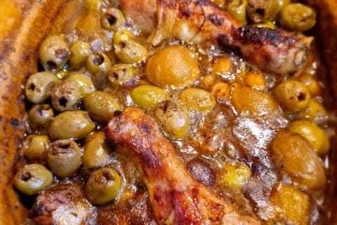 Cliquez pour zoomer ! Tajine de poulet aux olives Thermomix par naturailes