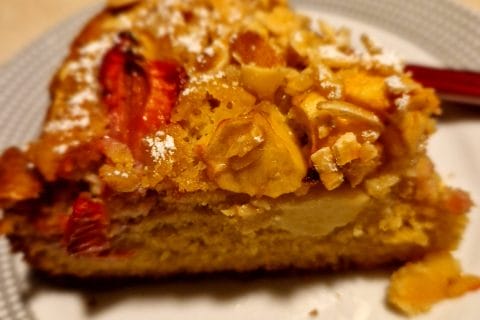 Cliquez pour zoomer ! Gâteau amandes et fruits rouges Thermomix par naturailes