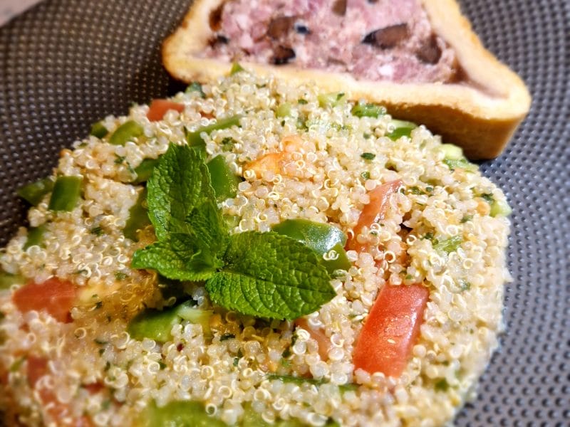 Cliquez pour zoomer ! Taboulé de quinoa Thermomix par naturailes