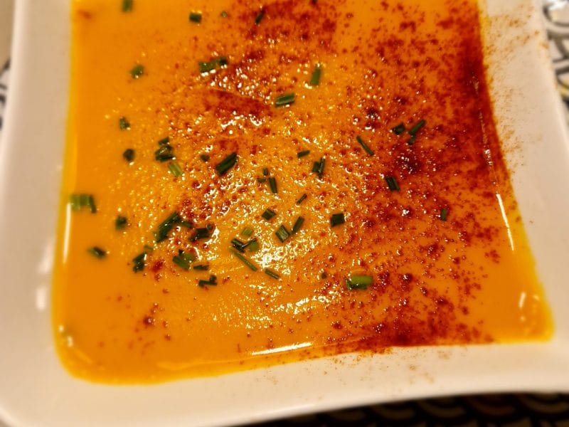 Cliquez pour zoomer ! Velouté de patates douces et carottes Thermomix par naturailes