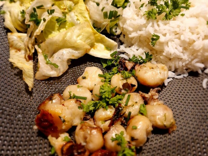 Cliquez pour zoomer ! Seiches à l’ail et au persil Thermomix par naturailes