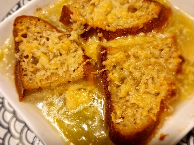 Cliquez pour zoomer ! Soupe de poireaux gratinée Thermomix par naturailes