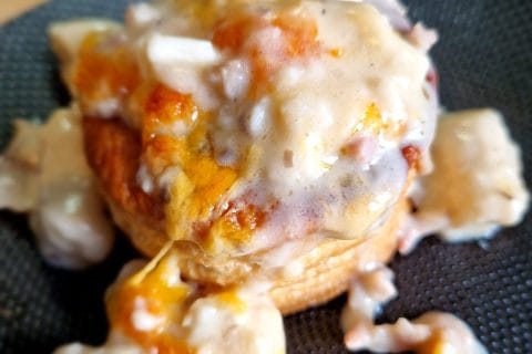 Cliquez pour zoomer ! Cassolettes de champignons aux petits lardons Thermomix par naturailes