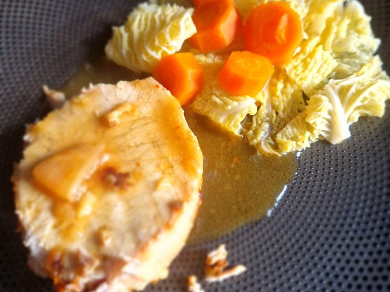 Cliquez pour zoomer ! Filet mignon de porc à l’ail Thermomix par naturailes