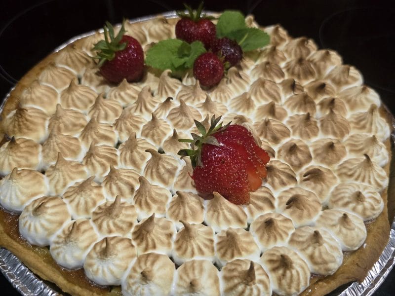 Cliquez pour zoomer ! Tarte à la rhubarbe Thermomix par Vero