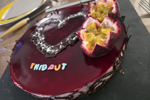 Cliquez pour zoomer ! Bavarois aux fraises Thermomix par Vero