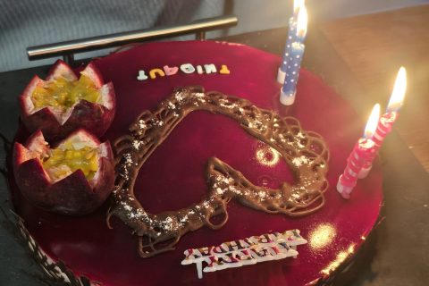 Cliquez pour zoomer ! Bavarois aux fraises Thermomix par Vero