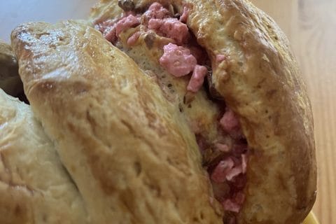 Cliquez pour zoomer ! Brioche aux pralines roses Thermomix par sophie_1280