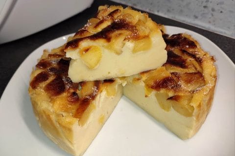 Cliquez pour zoomer ! Flognarde aux pommes Thermomix par souwws