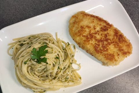 Cliquez pour zoomer ! Spaghetti à l’ail et à l’huile d’olive Thermomix par souwws