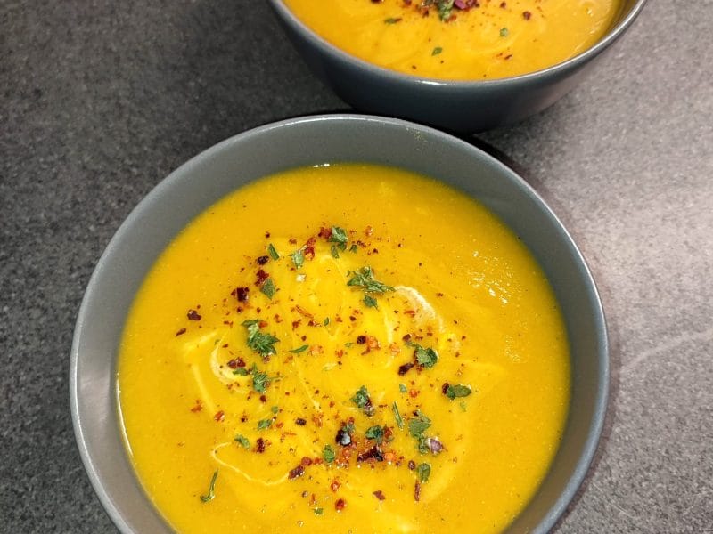 Cliquez pour zoomer ! Velouté de lentilles corail Thermomix par souwws